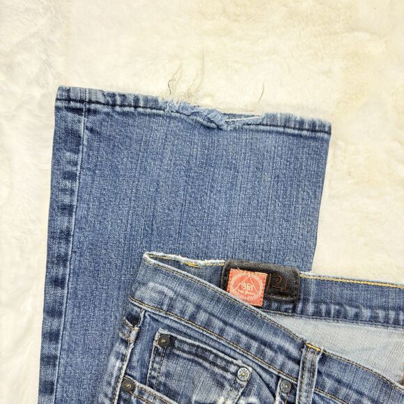 Gap 1969 Jeans Women Size 31/12L (34x33.5) Light Wash Denim Perfect Boot Stretch - Picture 16 of 16